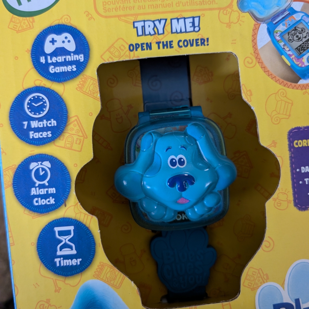 Leapfrog Blue's Clues & You Kids Learning Watch 3+